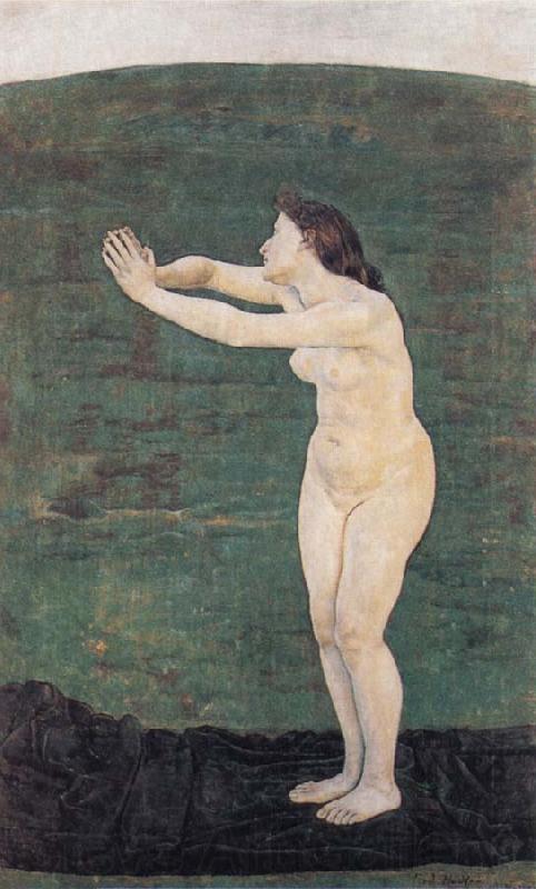 Ferdinand Hodler Communication with the Infinite Norge oil painting art
